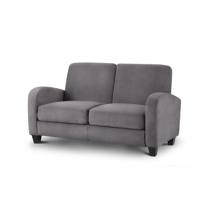 Vivo 3 Seater Sofa in Dusk In Grey Chenille - Click Image to Close